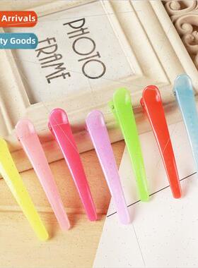 Jelly Color mple Hair Clip Pointy Clip Fish Mouth Clip Large