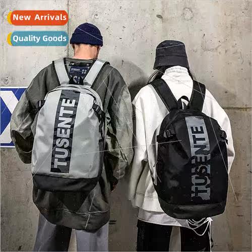 Shoulder bag men backpack large capacy travel bag leisure fa
