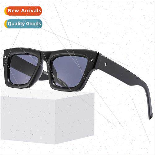 New retro sunglasses nd ins set shooting sunglasses female S