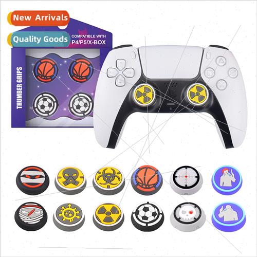 New PS5 button cap PS4 3D joystick protective cap XBOX/360/O