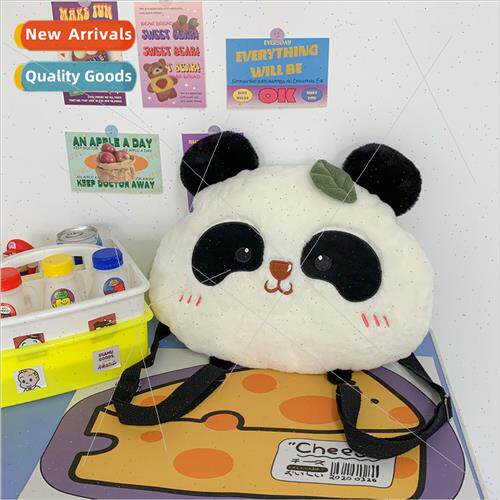 Cute ugly cute panda shoulder bag bag 2023 new personalized