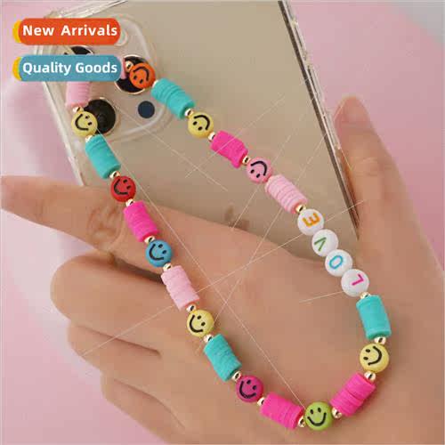 22 years new bohemian  rainbow soft ceramic smiley love pers