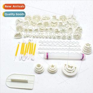 DIY Bakery 21  68pcs set flipping cake tools set biscu embos