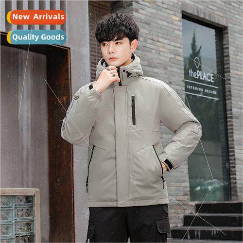 Cotton jacket male winter new youth tide down cotton jacket