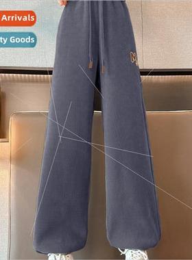 Girls sports pants fall and winter  2023 new childrens infla