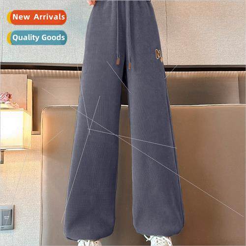 Girls sports pants fall and winter  2023 new childrens infla