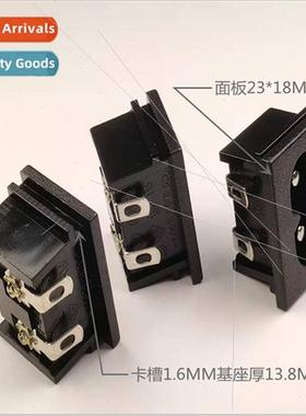 Eight type AC power socket AC018B whout posioning post eight