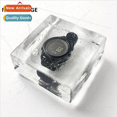 Outdoor electronic watch shockproof temperature stopwatch me