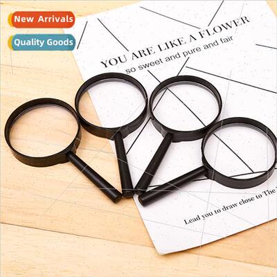 Magnifier Home elderly reading handheld magnifier 60mm Plast