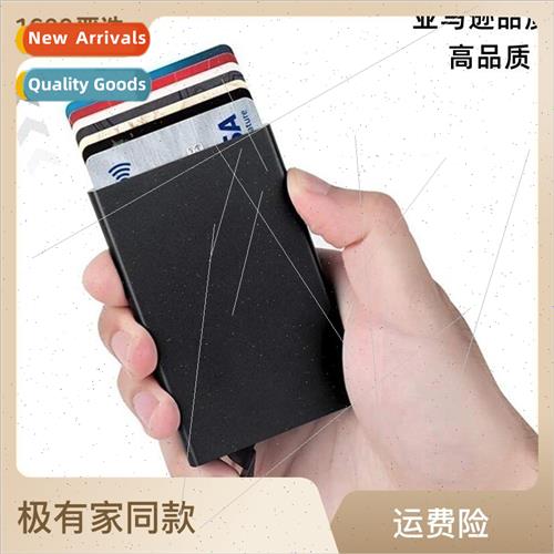 Metal Aluminum Cred Card Case Business Card Case Automatic C