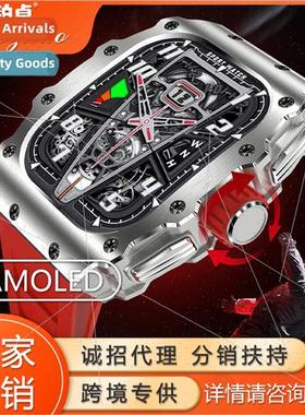 New AK65 smartwatch health monoring female physiology AMOLED