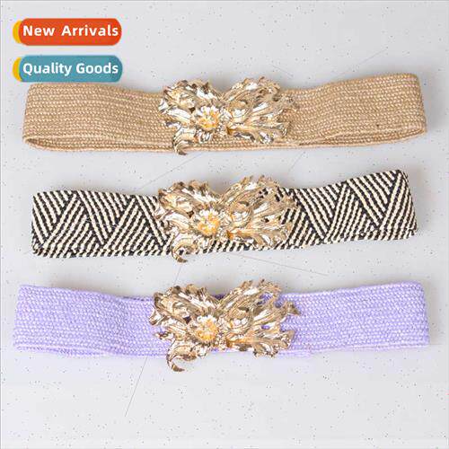 Belt Women Decorative Skirt Metal Elastic 2022 New Versatile