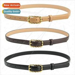 fashion versatile buckle Korean square ins alloy New twist