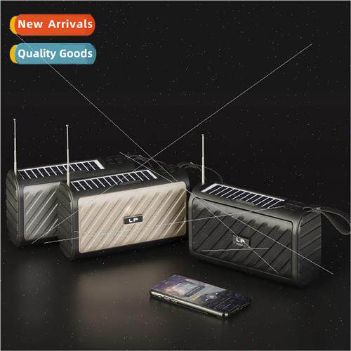 LP-V59 Outdoor Convenient Bluetooth Speaker Solar Charging U