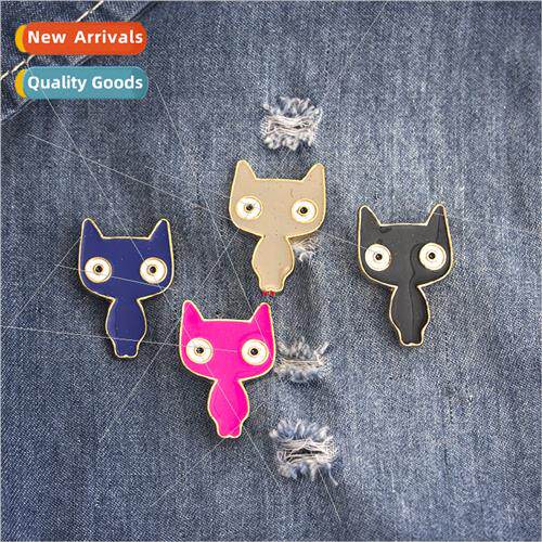 Europe Uned States brooches Cartoon cute cat brooch alloy ba