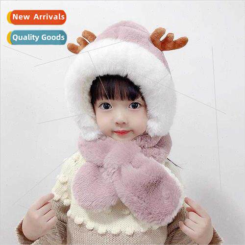 Baby antlers plush hat men women children Christmas cute war