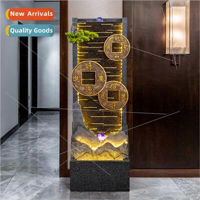 Water curtain wall Chinese running water fountain water feat
