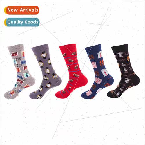 New Europe Uned States wind nd men socks sweat-absorbent bre