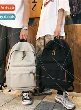 2023 school season new fashion casual pure color simple men