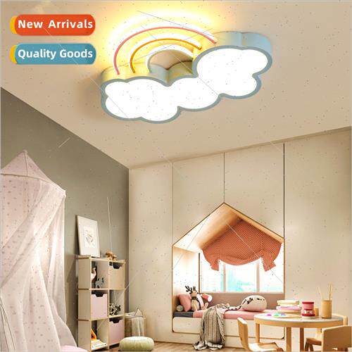 Creative children room clouds rainbow ceiling light LED bedr