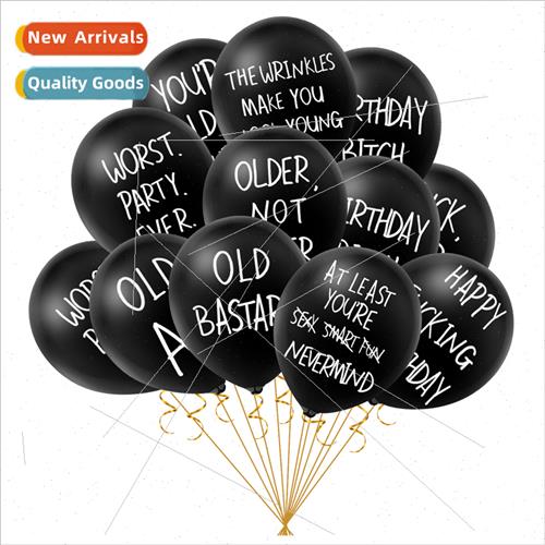 10 different phrases funny angry old age birthday party ball
