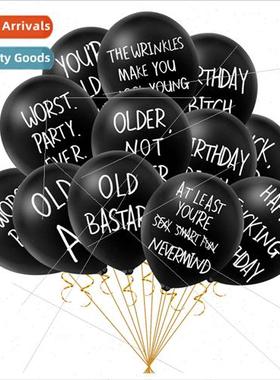 10 different phrases funny angry old age birthday party ball