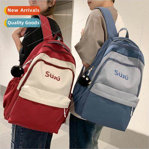 New set nd schoolbag men women letters large capacy students