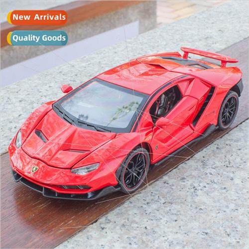 1/24 Lambo simulation alloy sports car LP770 sound light bac