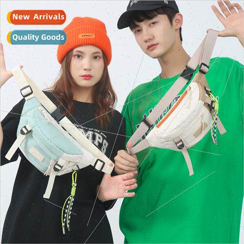 Men women Japan ins tide chest crossbody bag leisure chest b