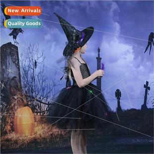 Halloween Kids Costumes Girls Wch Dresses Spider Wch Princes