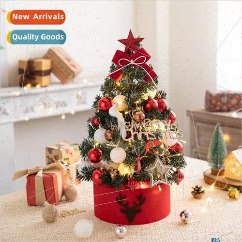 2024 New Christmas Decoration Desktop Christmas Tree Set Min