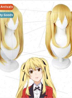 Wild Gambling Abyss cos wig Saotome Meyari anime light blond