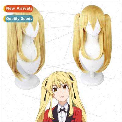 Wild Gambling Abyss cos wig Saotome Meyari anime light blond