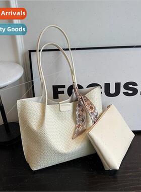 New Tote large capacy pu fashion two sets mother bag handbag