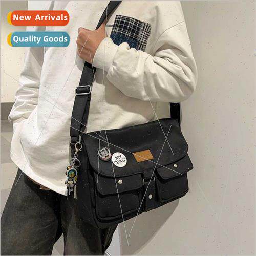 Backpack female Korean ins students large capacy shoulder me