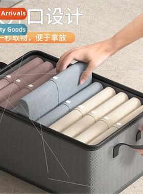Clothes storage box home closet classification storage box c