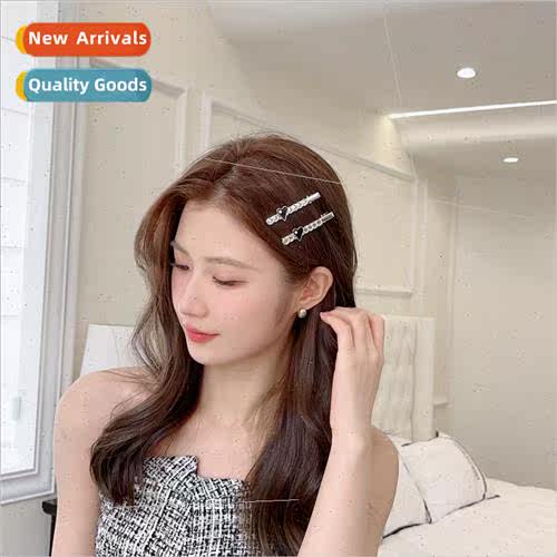 mple versatile metal hair clips chain drip oil love pentagra