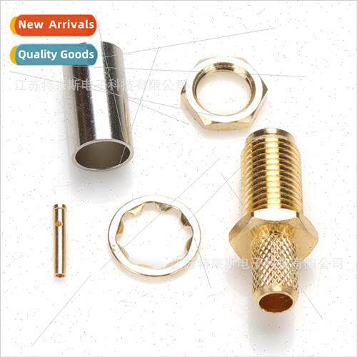 SMA-KY-3 outer screw inner hole to 50-3 RG58 141 connector 5