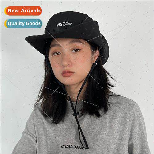 Western cowboy hat women drawstring fisherman hat men summer