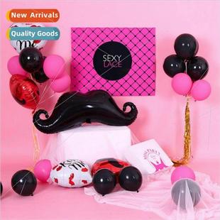 beard aluminum birthday inch wedding love balloon film