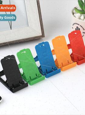 Lazy foldable plastic cell phone holder Multi-speed L-type d
