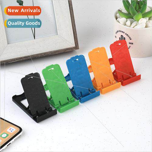 Lazy foldable plastic cell phone holder Multi-speed L-type d