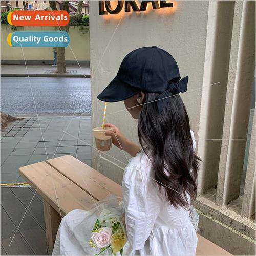 Rear bow large-brimmed sun-shading fisherman hat summer suns