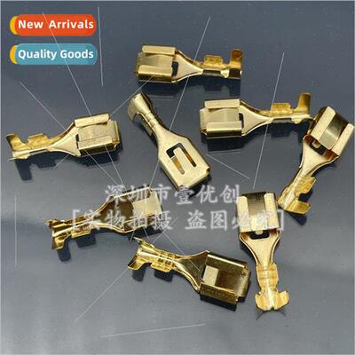 6.3 quadrilateral insertion insertion spring terminals 6.3mm