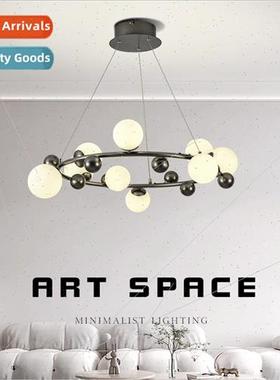 ving room magic bean chandelier Scandinavian designer  singl