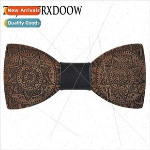 Wedding Printed 2018 Tie Fashion Bow Wooden New
