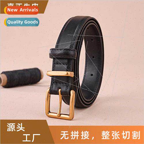 Ms. mple double-sided leather belt female  leather hundred t