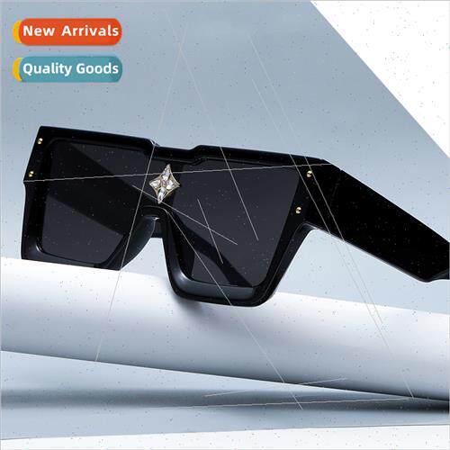 2021 new onePCS lens sunglasses strong frame nd big face sun