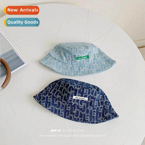 Children cowboy fisherman hat spring child fall Korean  vers