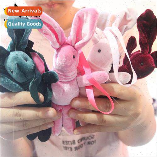 Korean plush rabb figurine eternal life flower bouquet gift